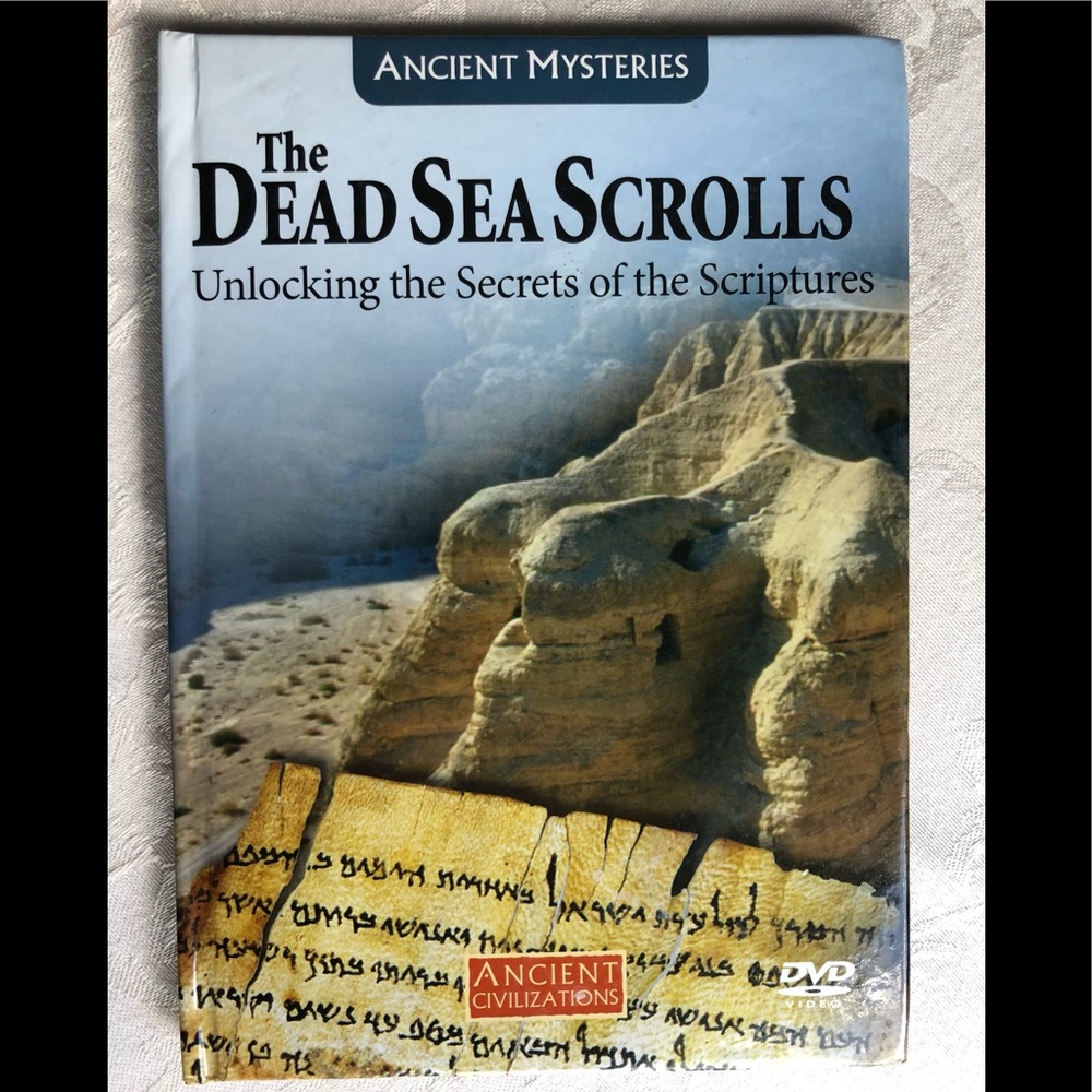 Ancient Mysteries The Dead Sea Scrolls Hardcover Book and DVD Set